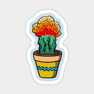 Succulent Illustration 4 T-Shirt Magnet