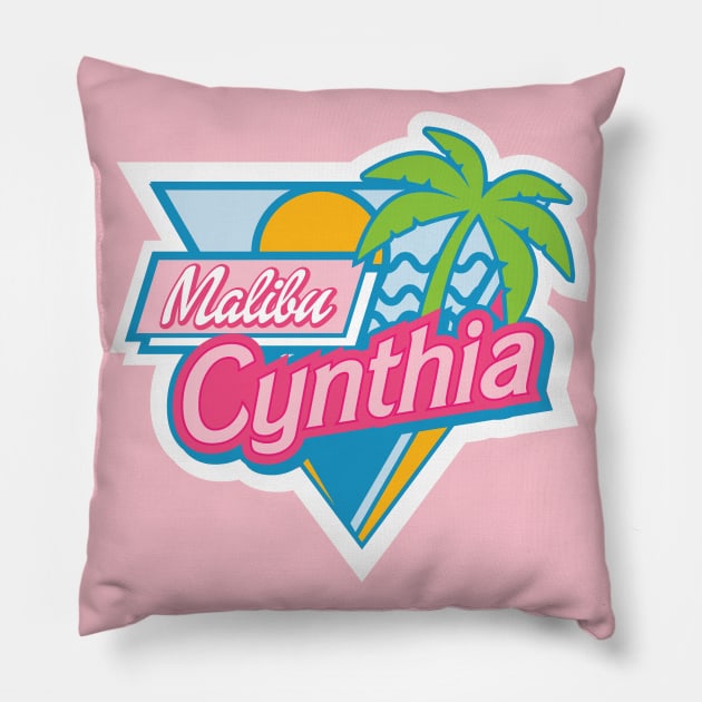 Malibu Cynthia Pillow by Nazonian