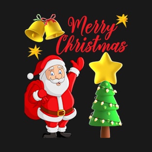 A Funny and Cute T-shirt Design for Merry Christmas and Happy New Year T-Shirt