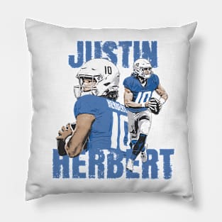 Justin Herbert Los Angeles C Player Name Pillow