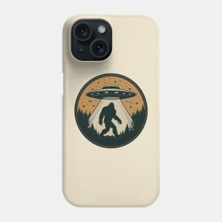 Bigfoot UFO Phone Case