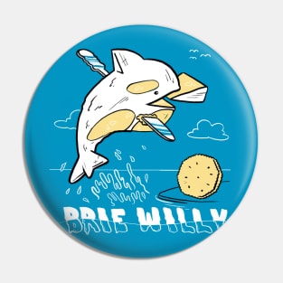 Brie Willy - PUN PANTRY Pin