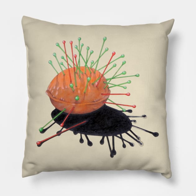 pincushion n. 4 Pillow by federicocortese