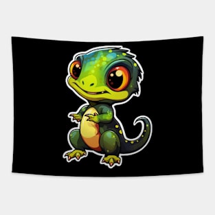 Cute Iguana - Iguana Mom Funny Iguanas Tapestry