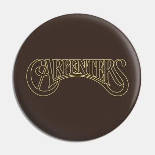 The Carpenters - Gold Pin