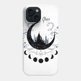 Oh My Stars - Black Phone Case