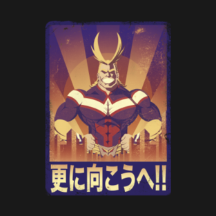 All Might T Shirts Teepublic - 