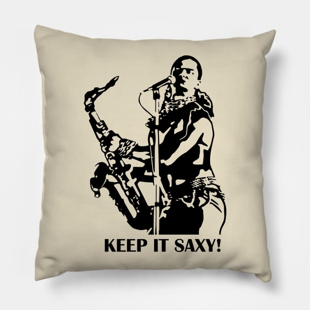 Keep it saxy! Pillow by Jora