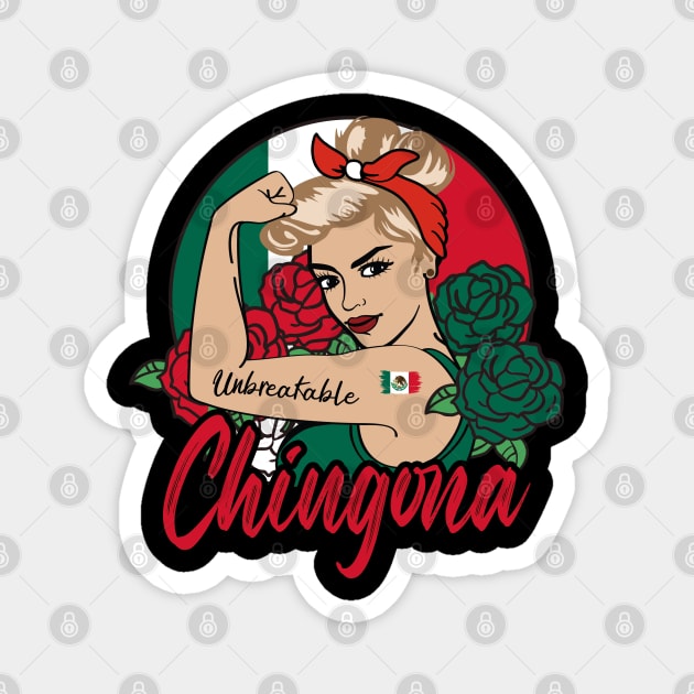 Chingona Magnet by JayD World