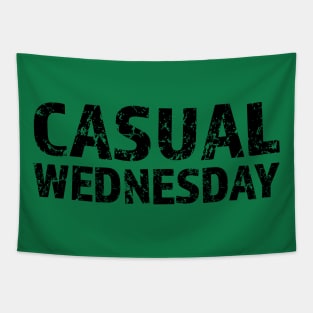 Casual Wednesday Black Letter Tapestry