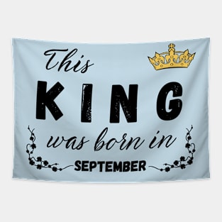 King born in September Tapestry