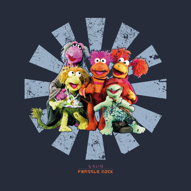 Disover Fraggle Rock Retro Japanese - Fraggle Rock - T-Shirt