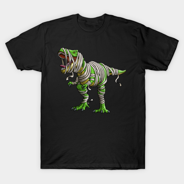 Discover Dinosaur T Rex Mummy Funny Halloween Dino Kids - Dino - T-Shirt