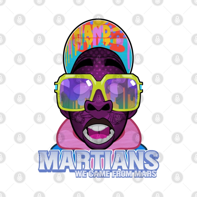 Martians Promo Tee 1 by Dedos The Nomad