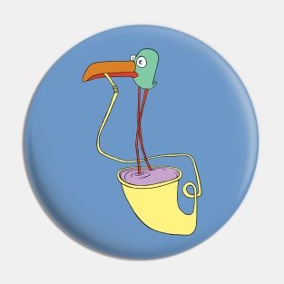 BirdDrink Pin