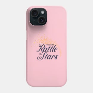 You Could Rattle the Stars (navy) Phone Case