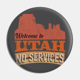 Welcome to Utah Gift Design Pin