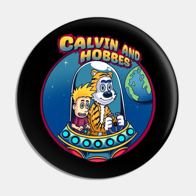 oh no this Calvin and hobbes on galaxy Pin by inhistime5783