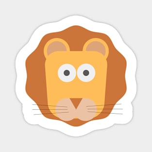 Lion - Squaranimals #15 Magnet