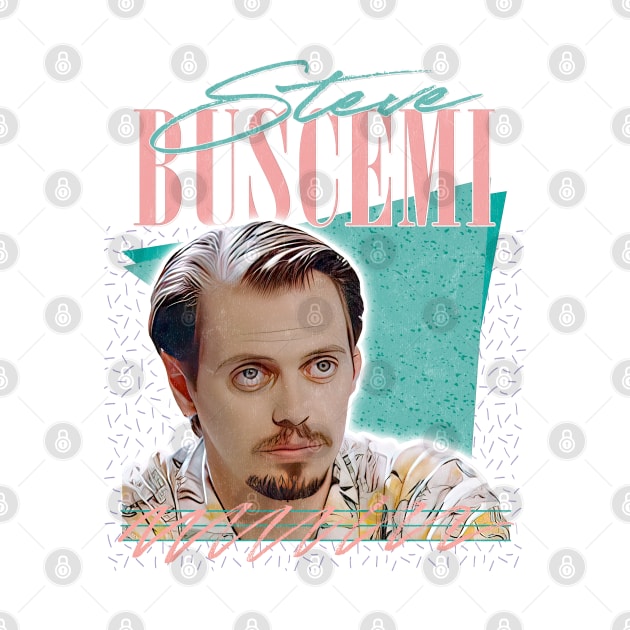 Steve Buscemi / Retro Style Fan Art Design by DankFutura