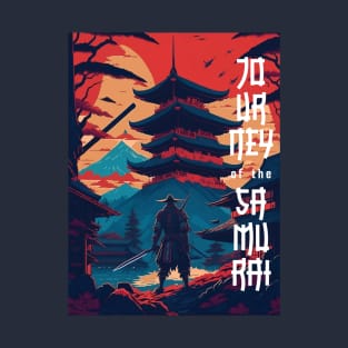 Futuristic Samurai: A Journey Through Time and Tradition T-Shirt