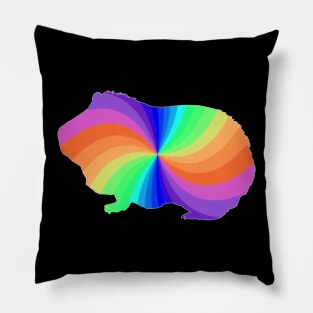 Neon Swirl Guinea Pig Pillow