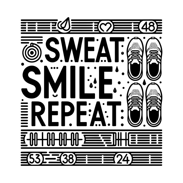 Sweat Smile Repeat by Francois Ringuette