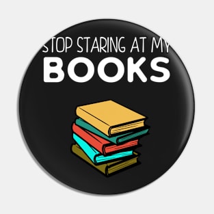 Funny Book Merchandise Pin