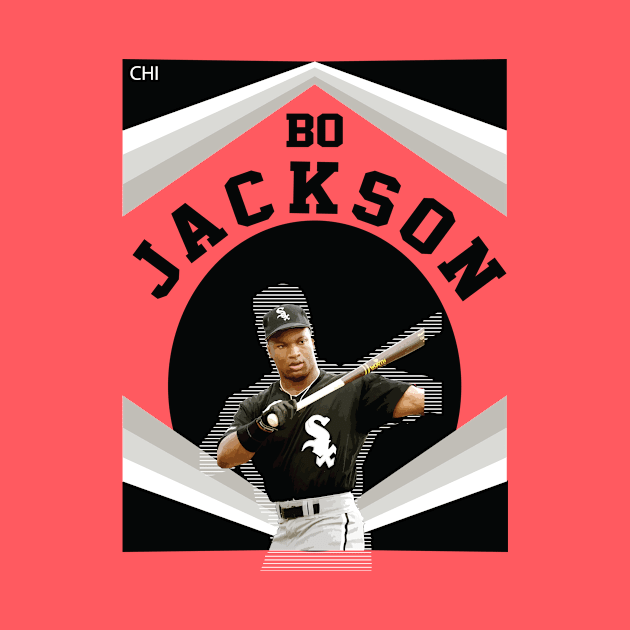 Bo Jackson White Sox by KC Designs