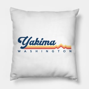 Yakima Washington - Vintage design Pillow