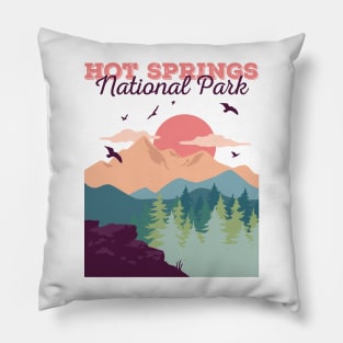 Hot Springs National Park - Arkansas Pillow