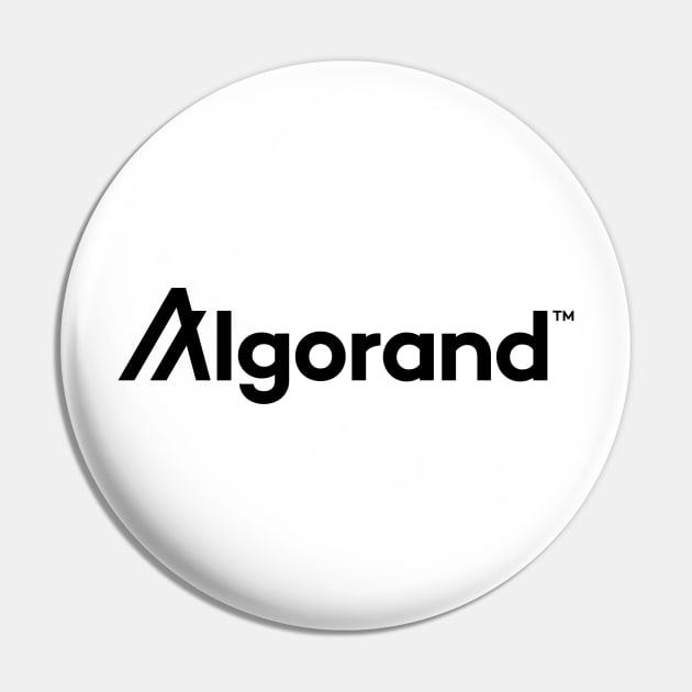 Algorand (ALGO) Crypto Pin by cryptogeek