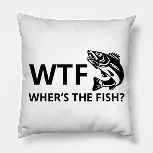 WTF Where’s The Fish Pillow