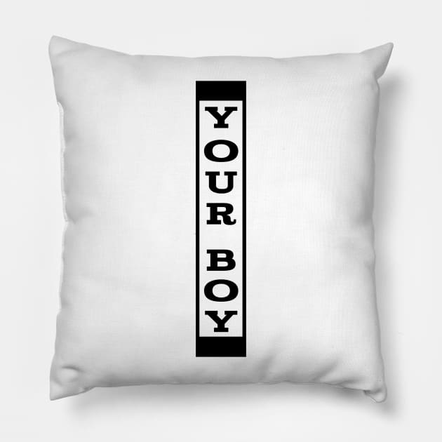 Your boy Pillow by Menu.D