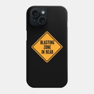 Blasting Zone In Rear Phone Case