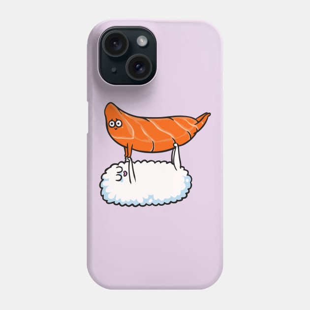 Acroyoga Sushi Phone Case by huebucket