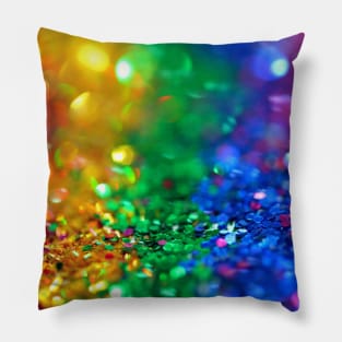 shiny colors Pillow