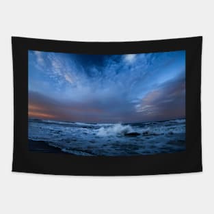 Pacific Ocean Sunrise Tapestry