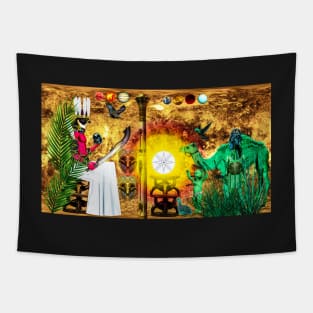 AGUNKWO By SIRIUS UGO ART Tapestry