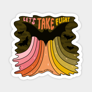 Let's Take Flight Magnet