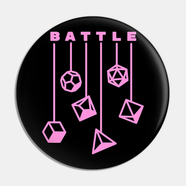 RPG Battle Pin by TeeNoir