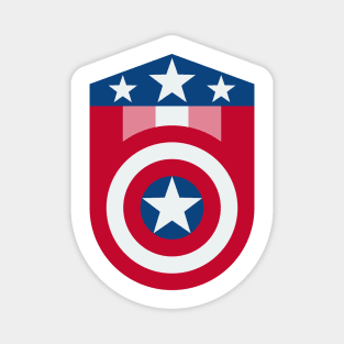 Star-Spangled Shield Magnet