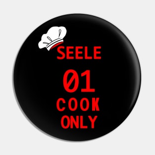 NGE! SEELE COOK ONLY ESSENTIAL SHIRT Pin