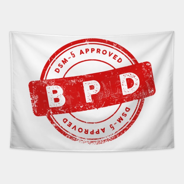 DSM-5 APPROVED BPD Tapestry by remerasnerds