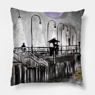 I walked along St Kilda Pier Pillow