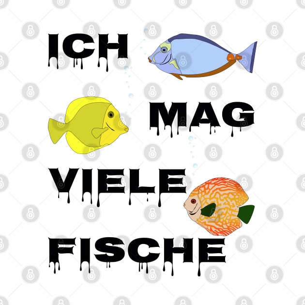 Ich mag viele Fische by Guth