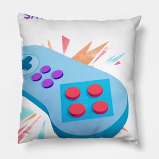 GAMER AND PROUD Pillow