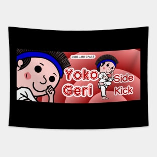 Yoko Geri-Side Kick Tapestry