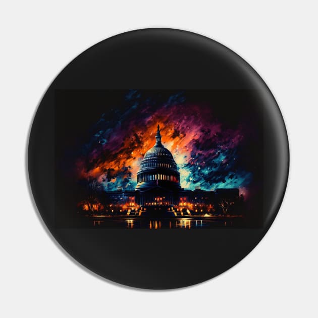 United States Capitol Building Pin by TrooperLX1177
