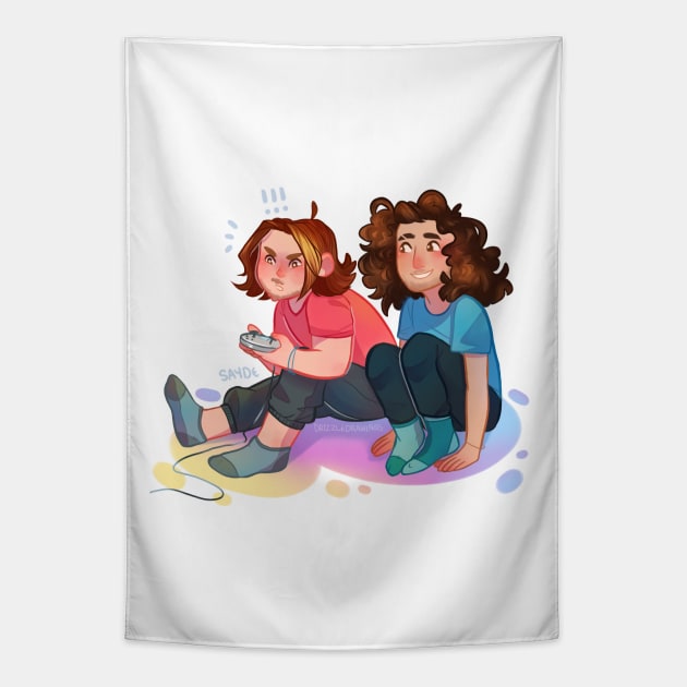 Game Grumps Tapestry by drizzledrawings